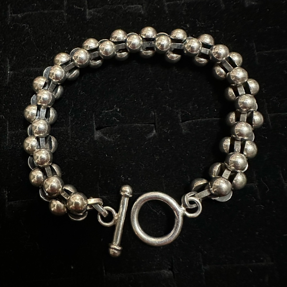 Sterling Toggle Bracelet